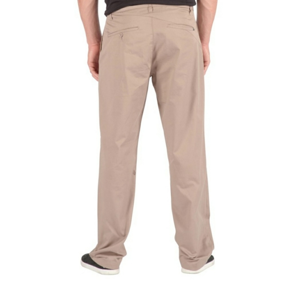 Volcom Men's Sz 30 Frickin Chino Pants Khaki - Picture 2 of 15